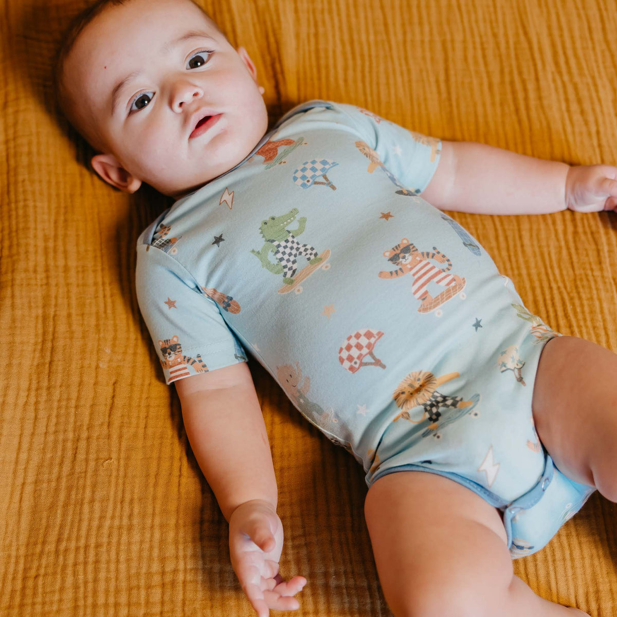 Short Sleeve Bodysuit - Tanner