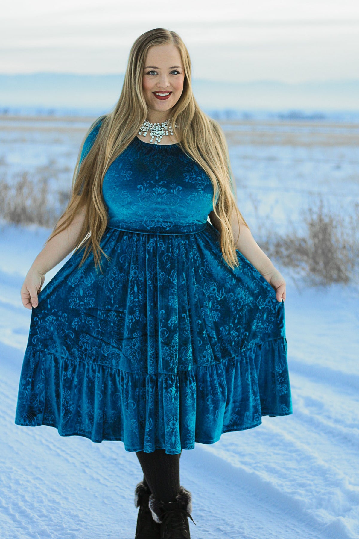 Silent Night ~ Limited Edition Midi Dress