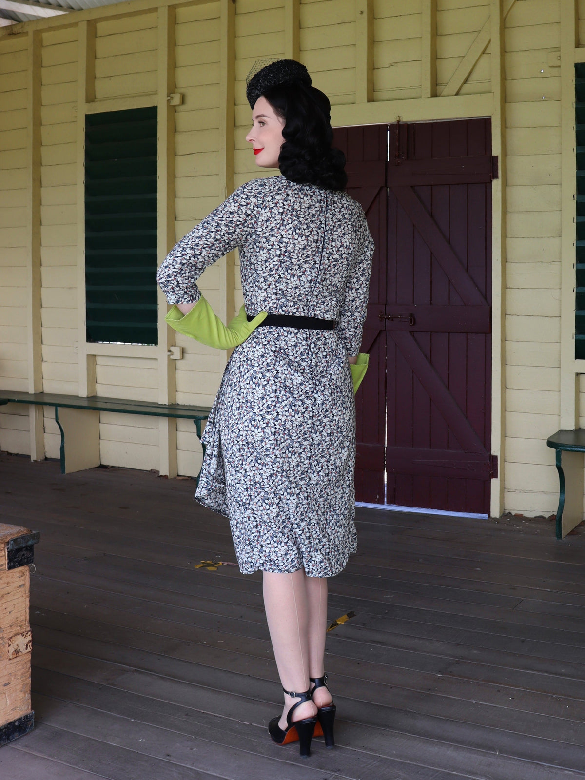1940s O'Hara Cocktail Dress - Moonflower