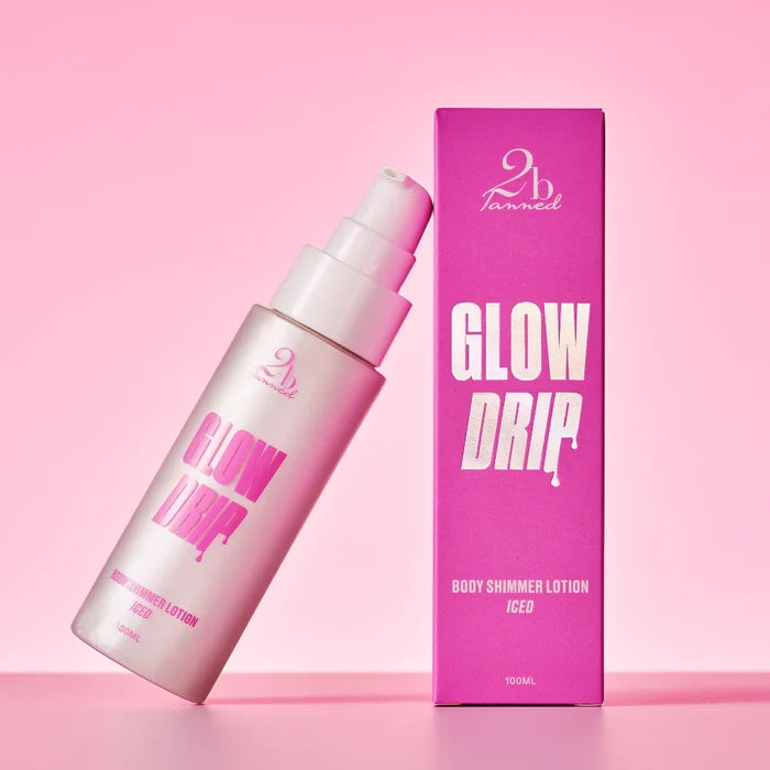 2bTanned Glow Drip Body Shimmer Lotion 100ml