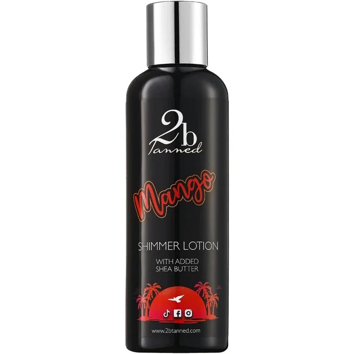 2bTanned Mango Shimmer Tan Accelerator Lotion 200ml