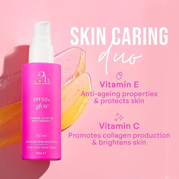 2bTanned SPF50 Glow Daily Cream 50ml