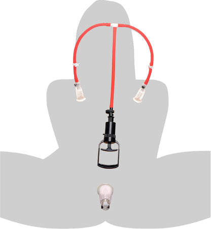 3-Way Suck Her Nipple and Clit Pump System