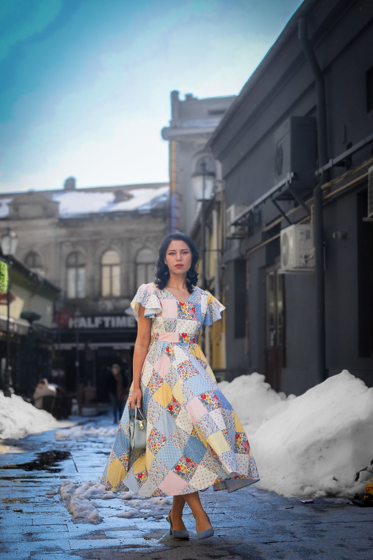 Cottage Calico ~ Lenora Midi