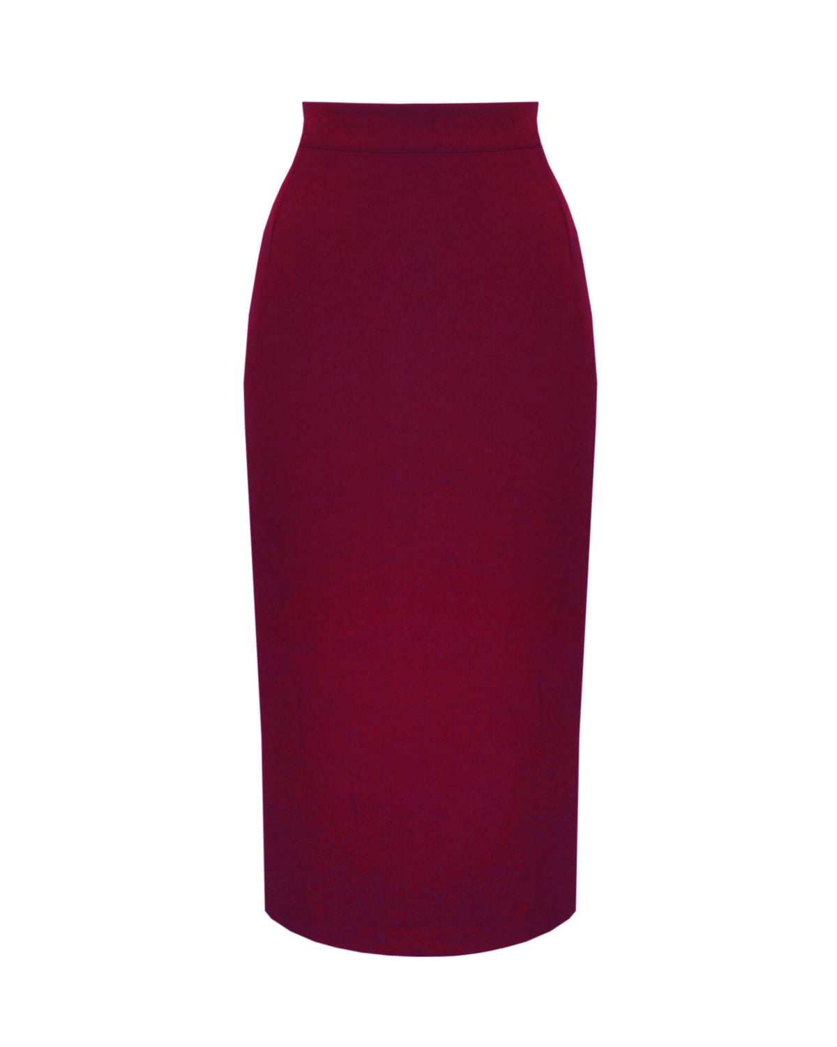 1950s Perfect Pencil Skirt - Wine