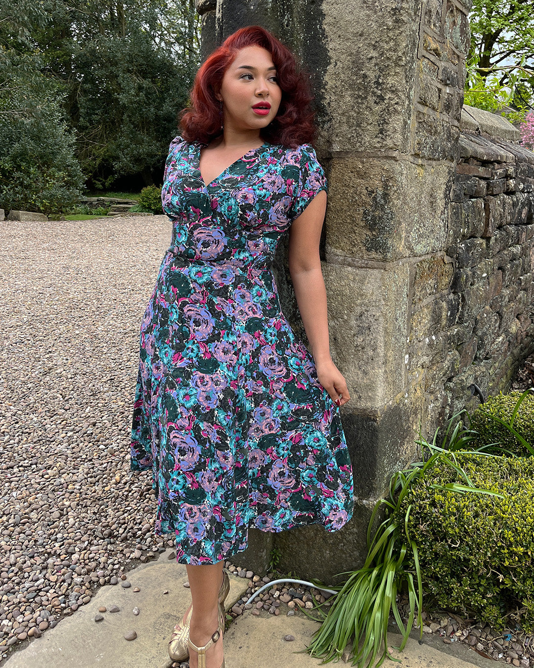 1930s 'Ava' Tea Dress - Bloomsbury