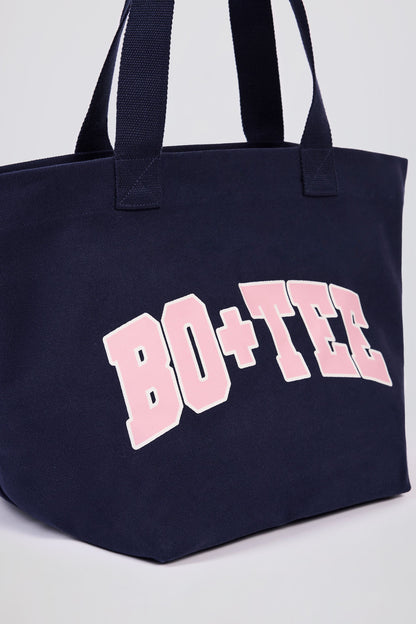Oversized Tote Bag in Classic Navy