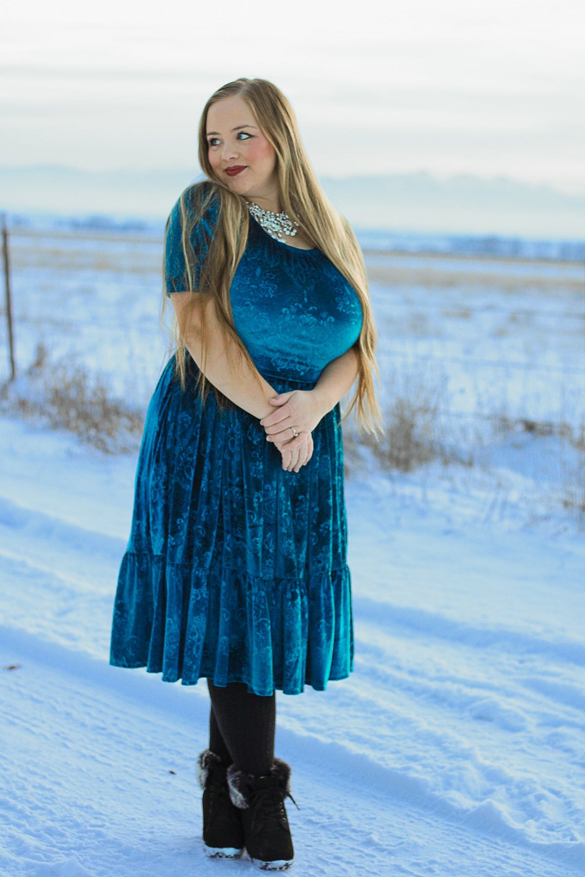 Silent Night ~ Limited Edition Midi Dress