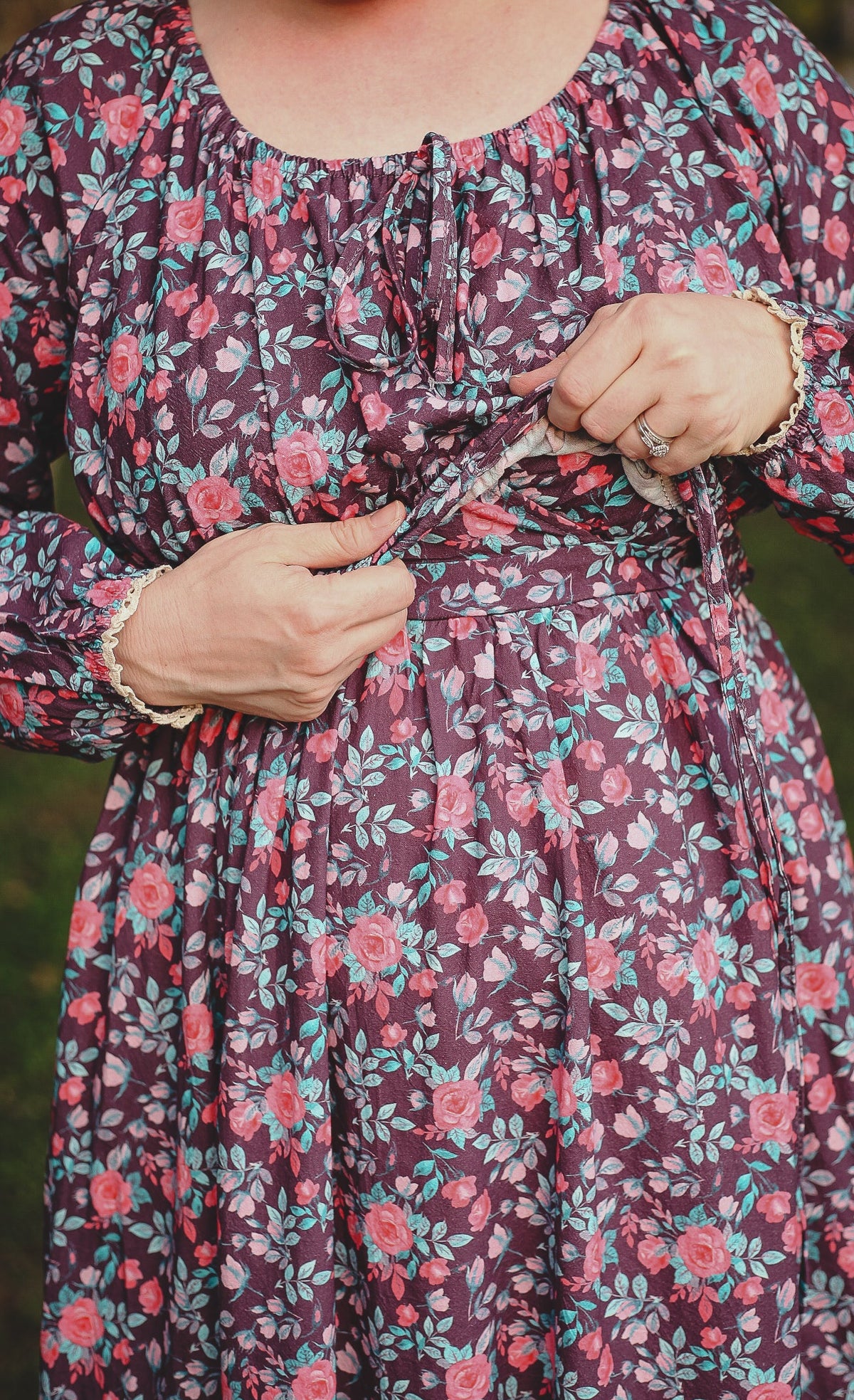 Mahogany Rose ~ Abilene Midi