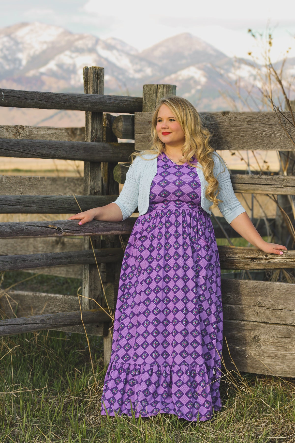 Mountain Laurel ~ Canterbury Patch Maxi