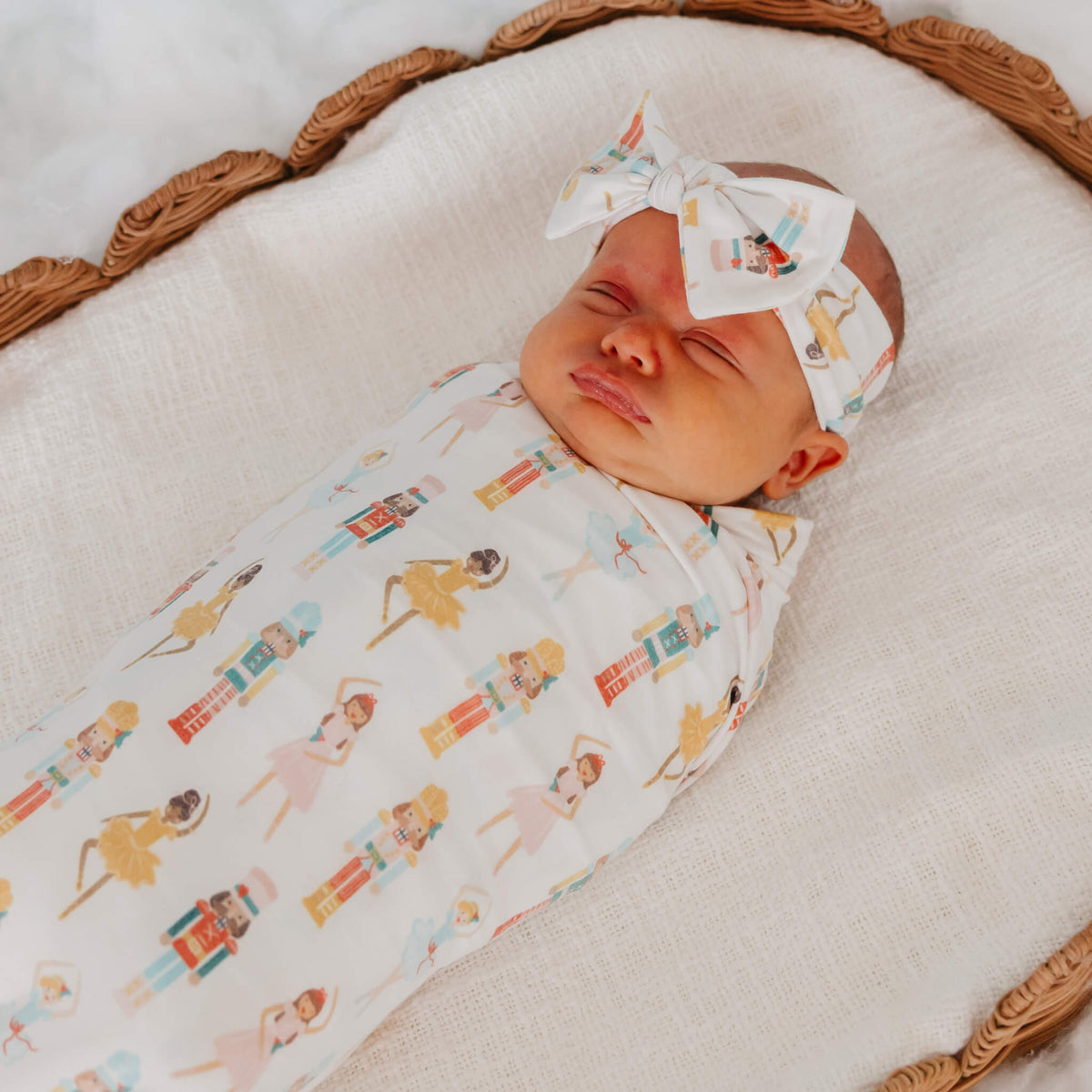 Knit Swaddle Blanket - Juliet