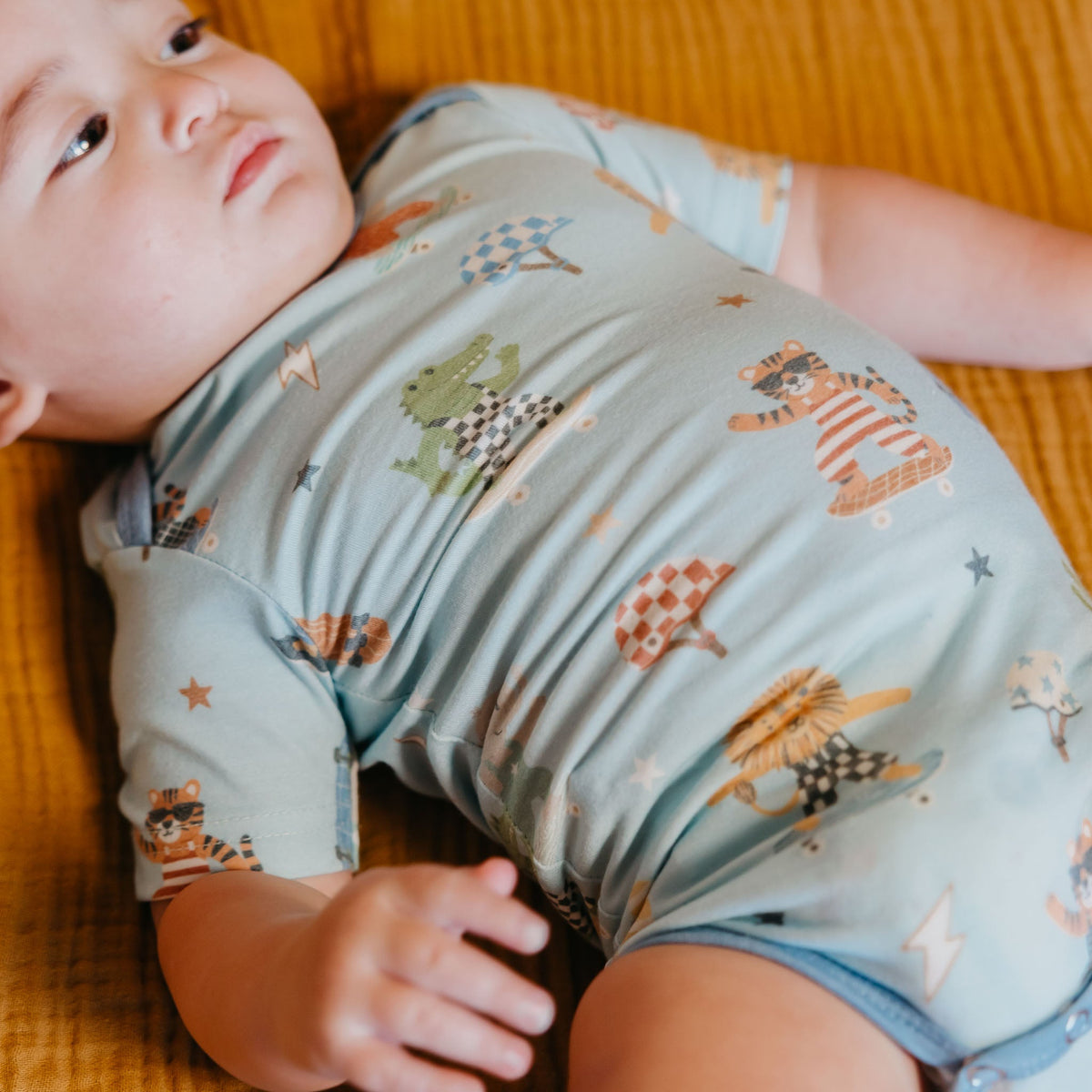 Short Sleeve Bodysuit - Tanner