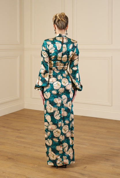 1940s Veronica Evening Gown - Celestial Bloom