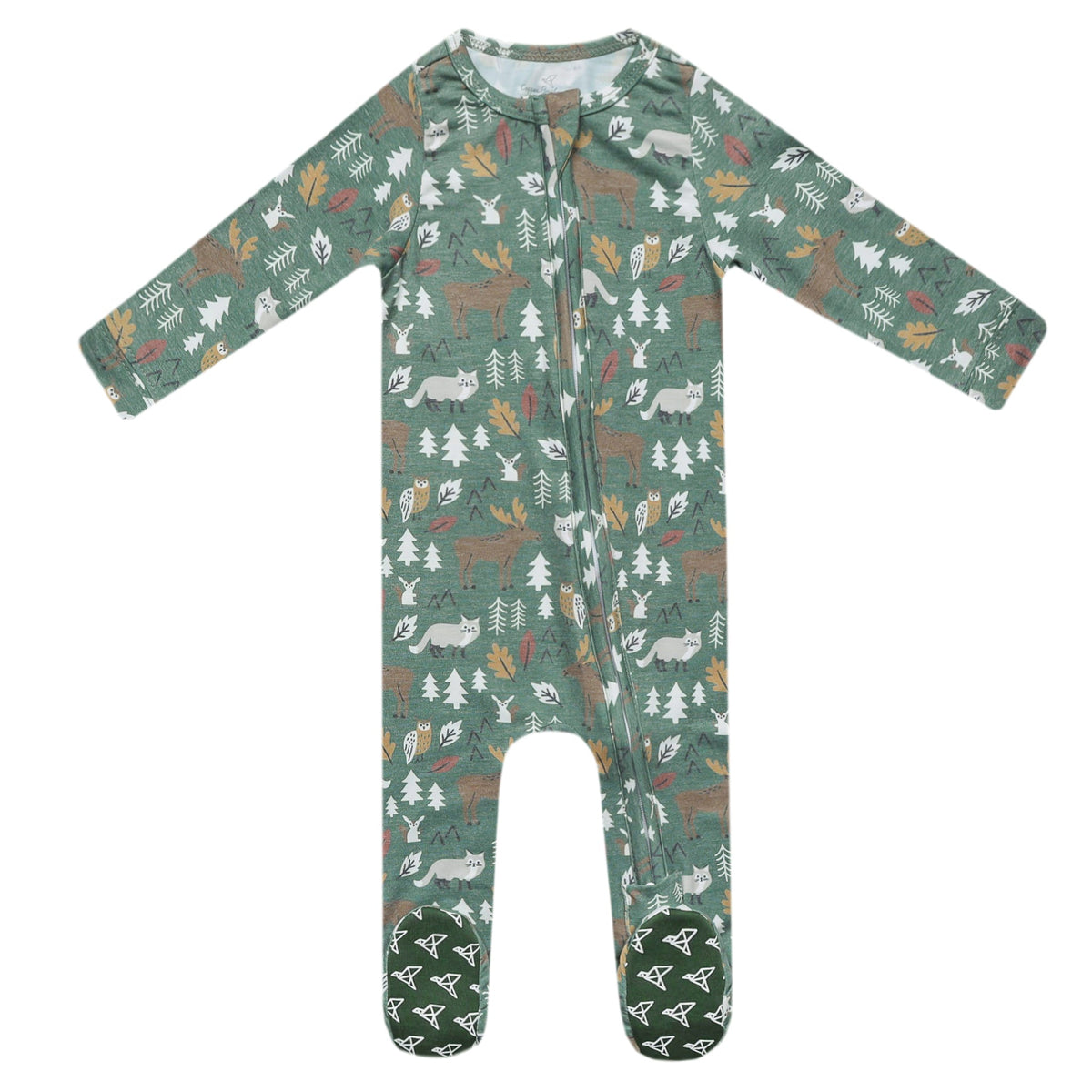 Zip-Up Footie Pajama - Atwood
