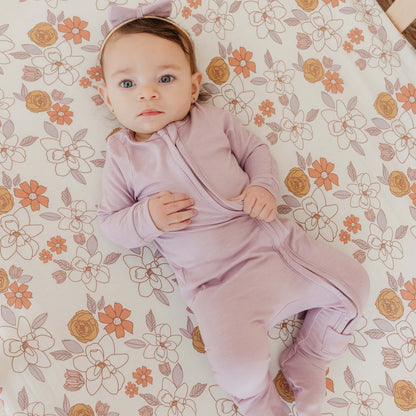 Zip-Up Footie Pajama - Lily