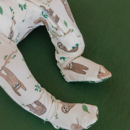 Zip-Up Footie Pajama - Noah