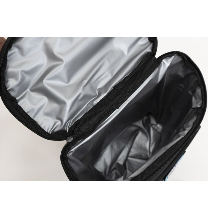 Backpack cooler inside view