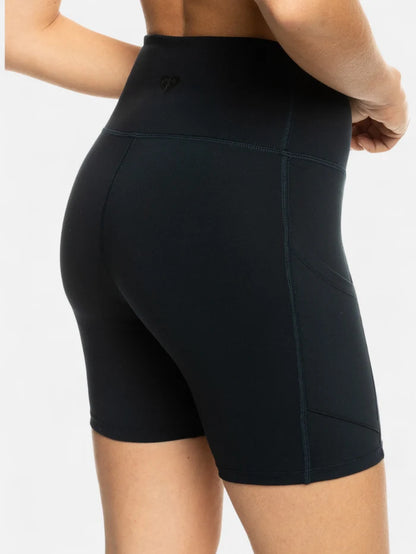 Biker Roxy Mujer Heart Into It Negro