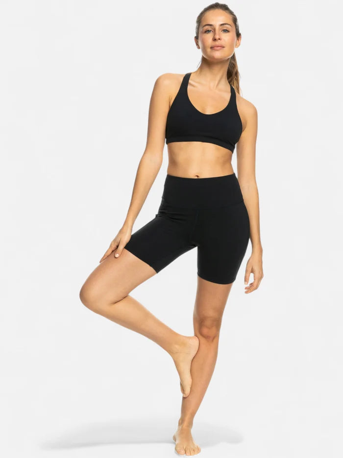 Biker Roxy Mujer Heart Into It Negro