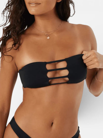 Bikini Roxy Mujer Beach Classics Bandeau Negro