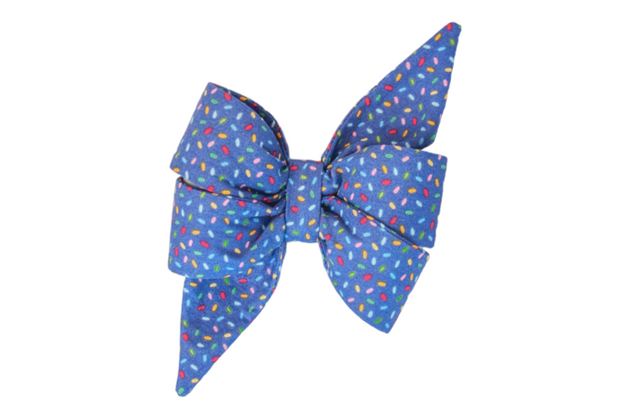 Blueberry Sprinkles Belle Bow - Crew LaLa