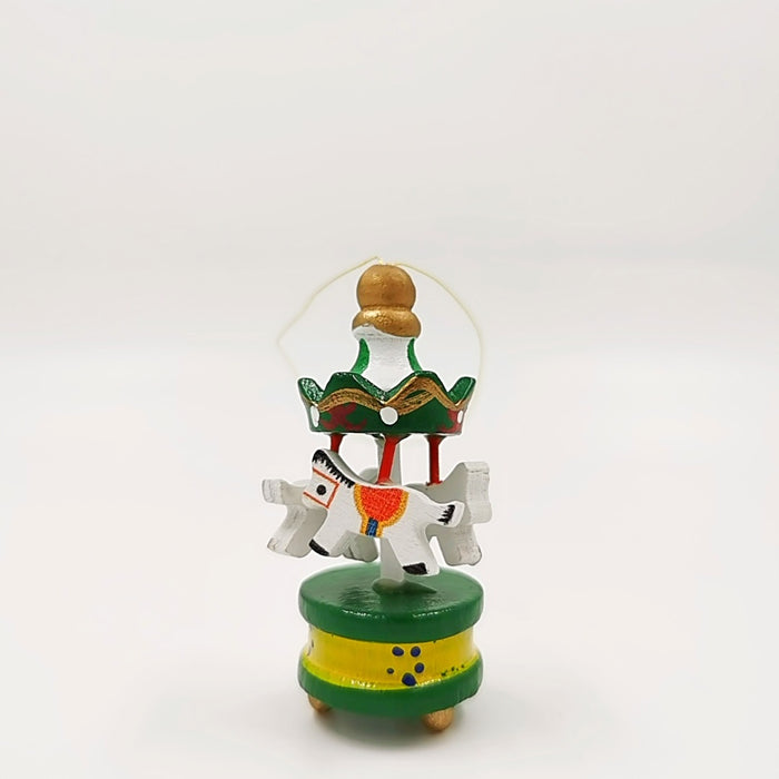 Bulk 6 Pcs Carousel Ornament Sets with Rope for Xmas Tree Decor Wholesale