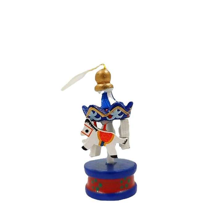 Bulk 6 Pcs Carousel Ornament Sets with Rope for Xmas Tree Decor Wholesale
