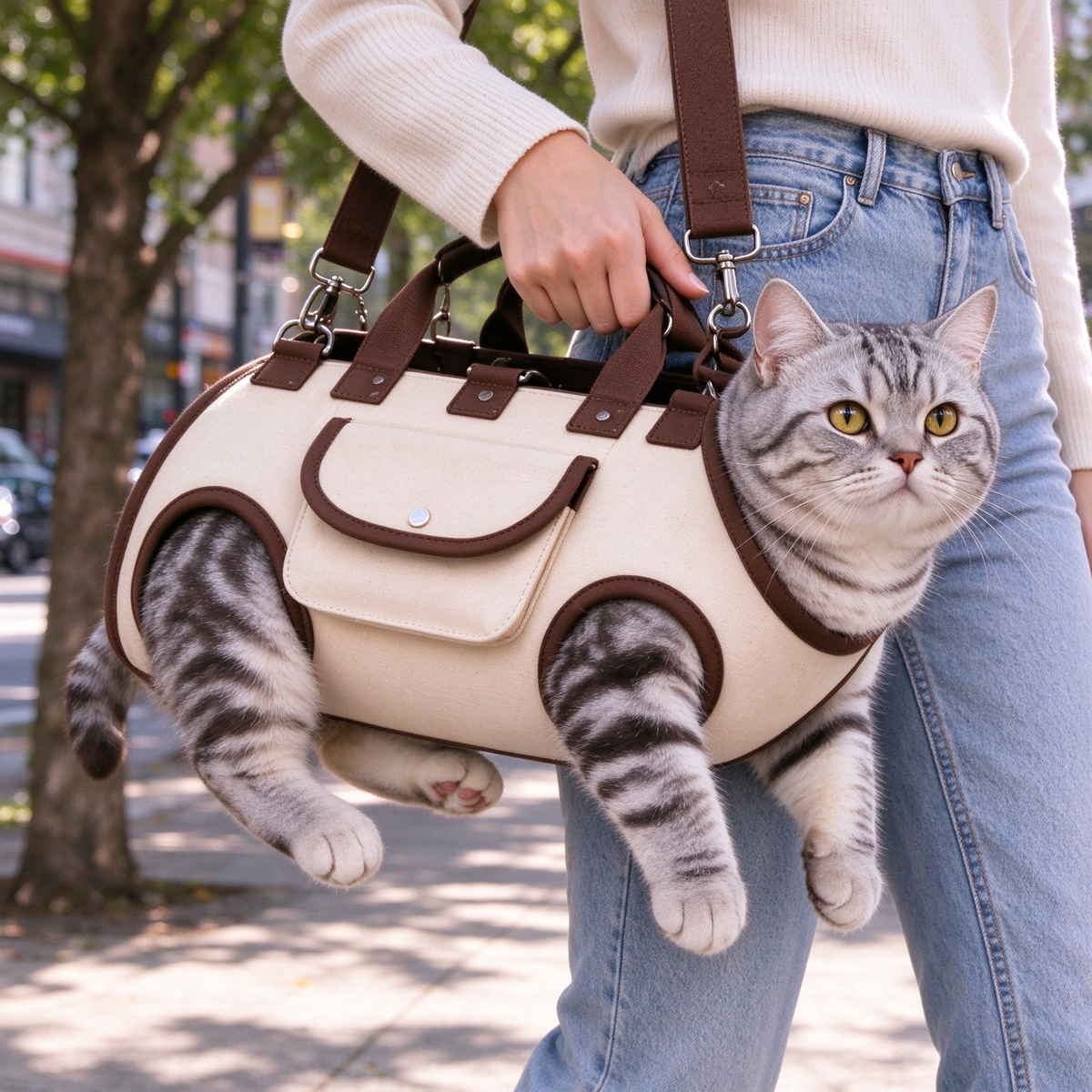 The 6-in-1 Cat Carrier Backpack Your Kitty Will Actually Love