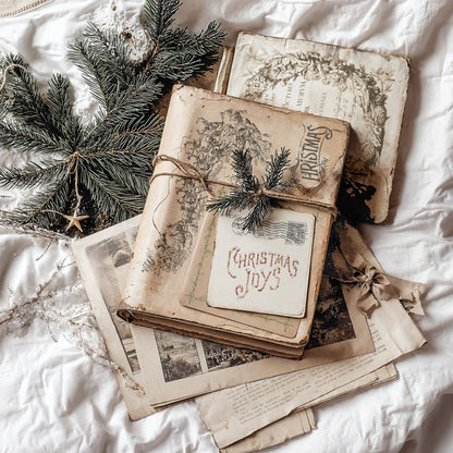 Christmas Post Decor Stamp