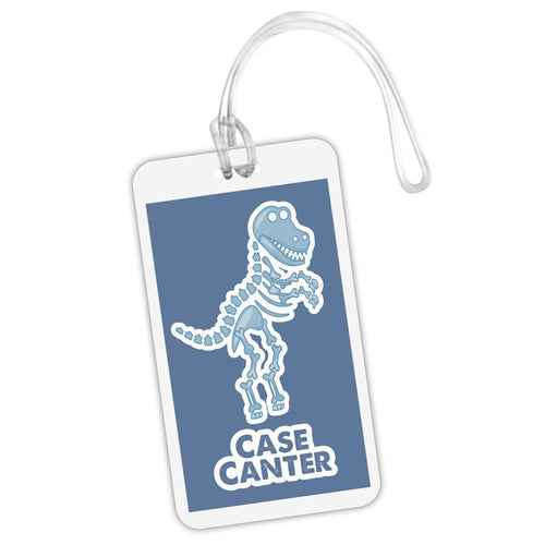 Dinosaur Fossil Bag Tag