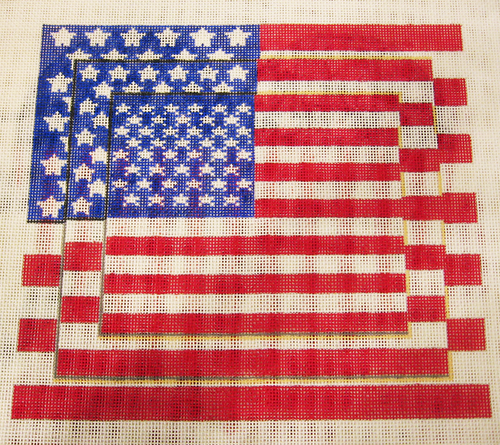 Needlepoint Flag Canvas