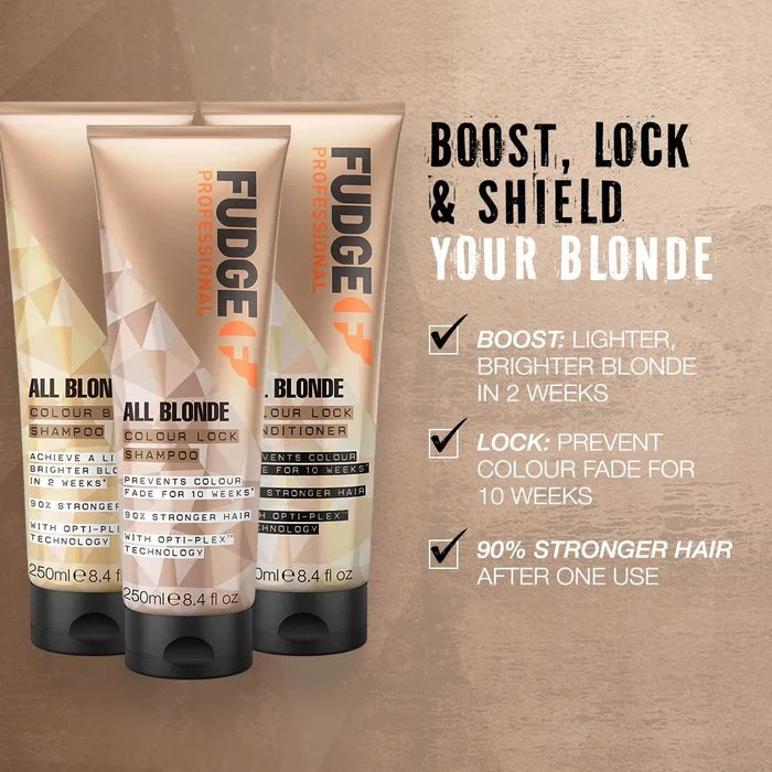 Fudge Professional All Blonde Colour Boost Shampoo 250ml