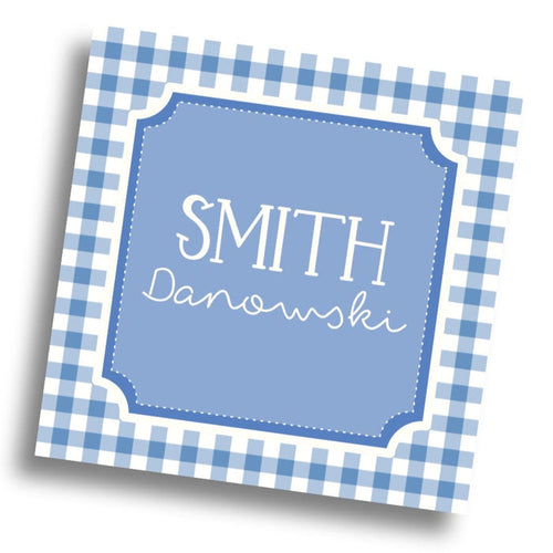 Gingham Calling Card