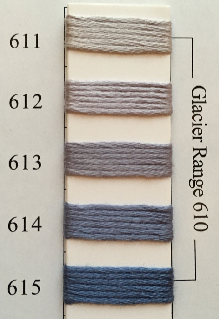 Needlepoint Inc Silk Thread Glacier Range 610