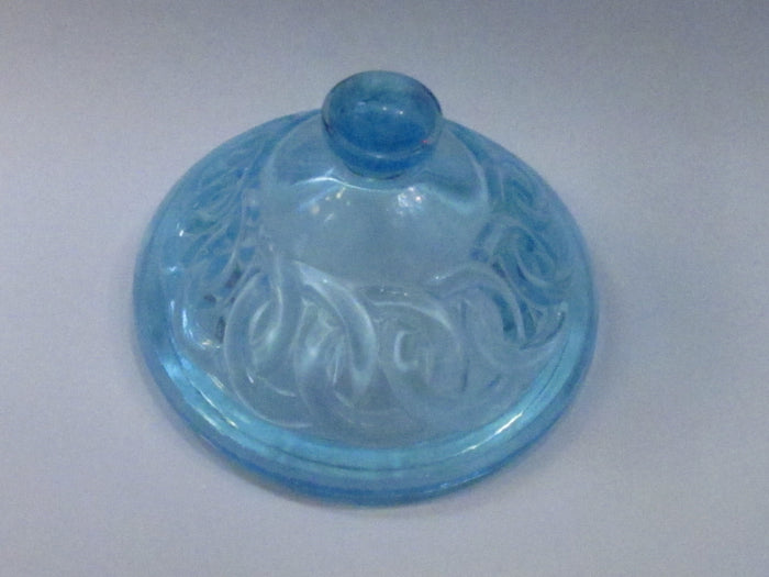 Glass jar lid Replacement blue