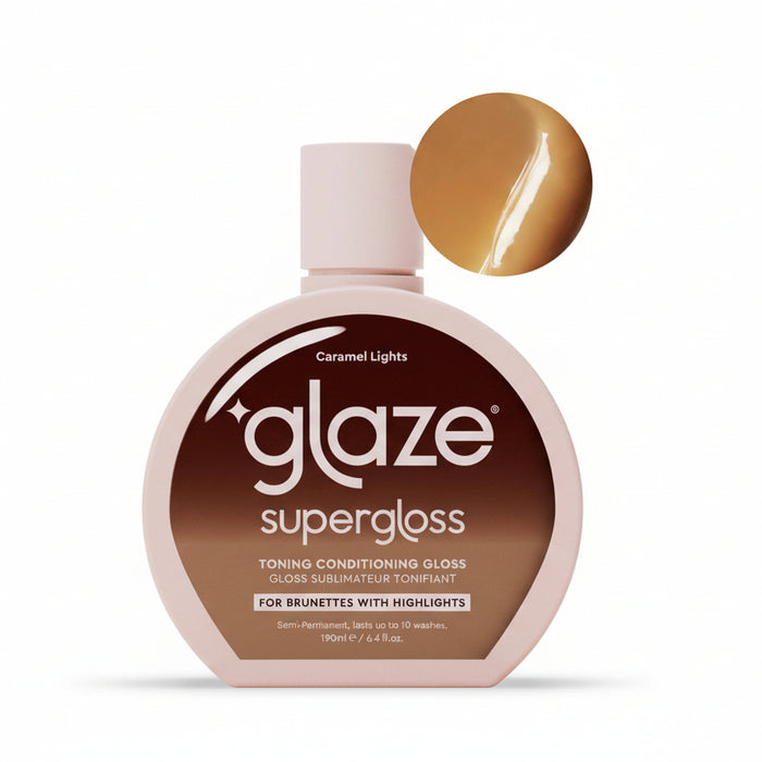 Glaze Supergloss Caramel Lights – For Brunettes with Highlights 190ml