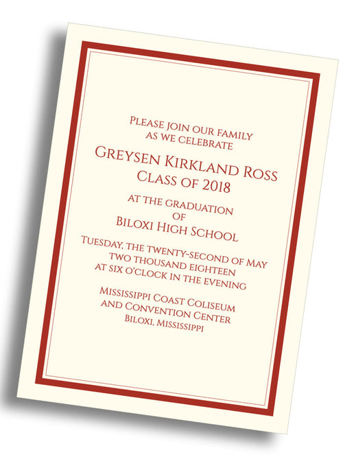 Graduation Invitation