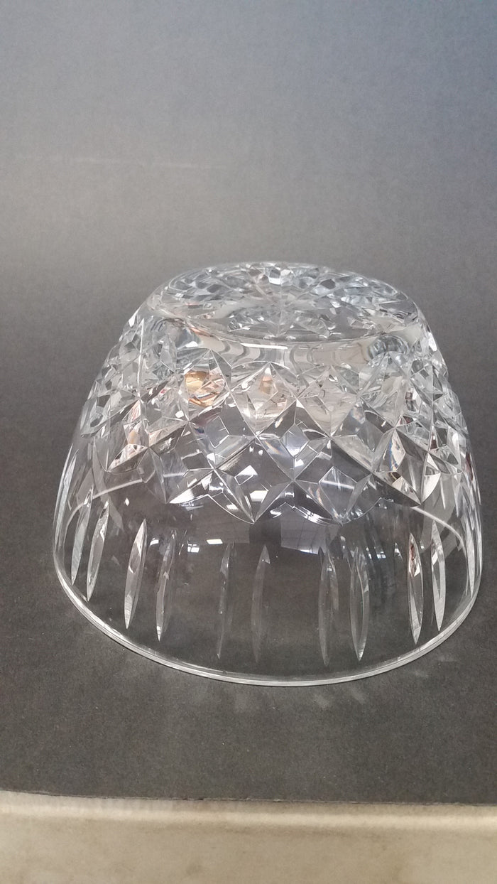 Hand cut and hand polished crystal bowl Triumph pattern - O'Rourke crystal awards & gifts abp cut glass