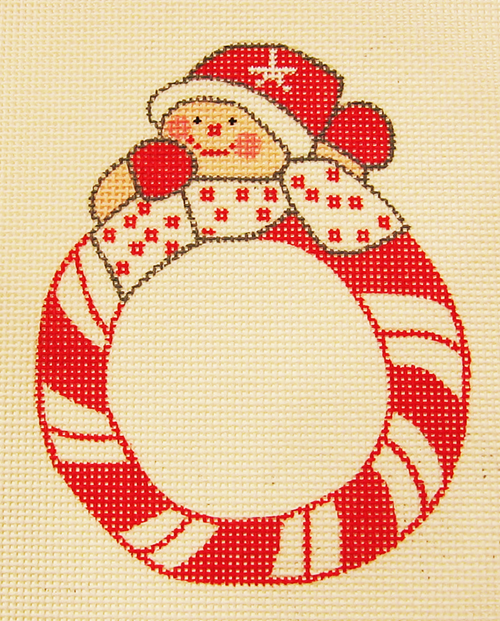 Needlepoint Hanging Picture Frame Canvas