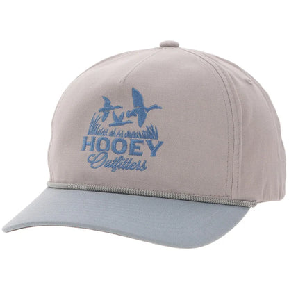 Hooey "Decoy" Grey with Light Blue Hat