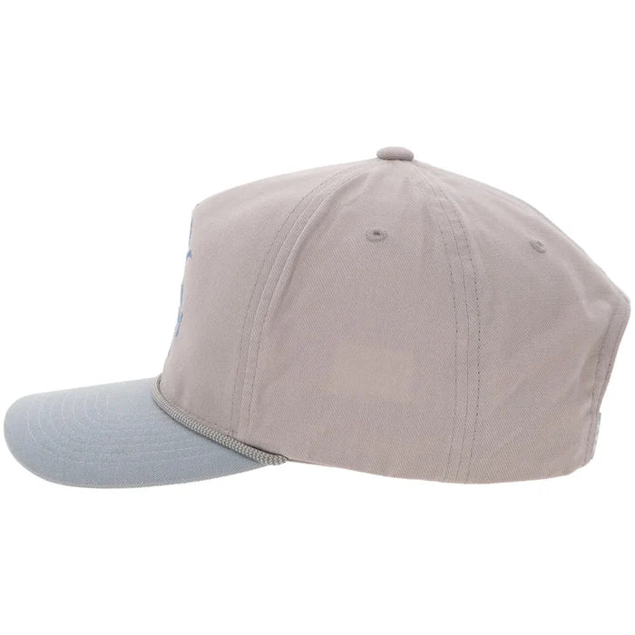 Hooey "Decoy" Grey with Light Blue Hat