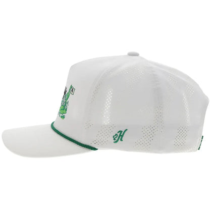 Hooey "Hooey Hills" White with Golf Course Landscape Hat