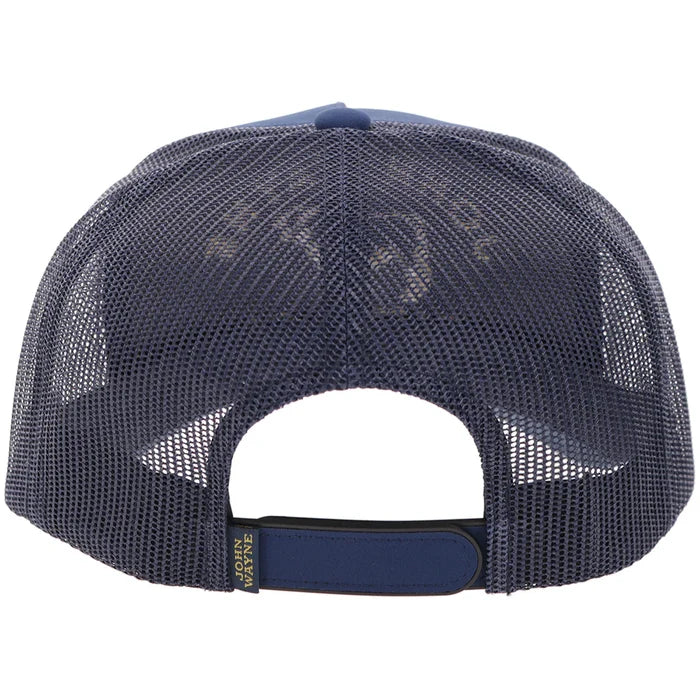 Hooey "John Wayne Cattle Co" Navy with Yellow Stitching Hat