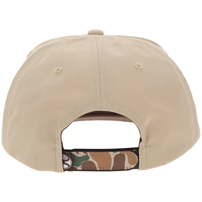 Hooey "Outfitters" Tan/Camo with Patch Hat