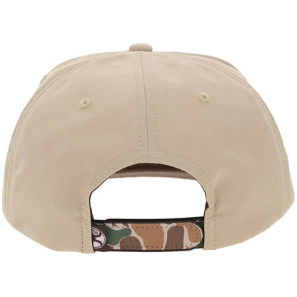 Hooey "Outfitters" Tan/Camo with Patch Hat