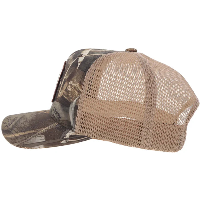 Hooey "Remi" RealTree Max 7 Hat in Camo/Tan