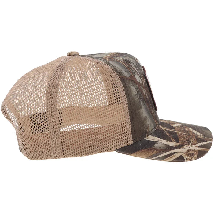 Hooey "Remi" RealTree Max 7 Hat in Camo/Tan