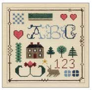 Needlepoint Little Spot Sampler 6Óx6Ó $ 75_ Canvas