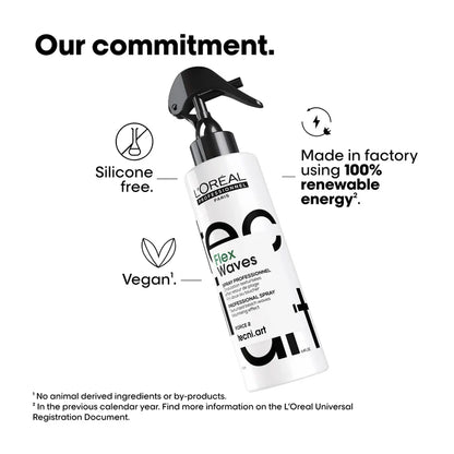 L'Oréal Professionnel Tecni.Art Flex Waves  Salt Spray vegan silicone-free styling spray made using 100% renewable energy