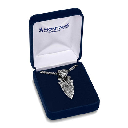 Montana Silversmiths Old West Arrowhead Necklace